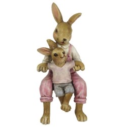Papà con coniglietto