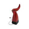 Corno Rosso Lucido Base Ghisa 13cm