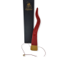 Corno Solis Rosso ed Oro 18cm