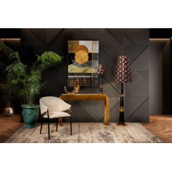 Lampada Bishop Nera 75cm: Design Elegante per la Tua Casa