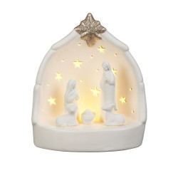 Natività con luce 16x19cm