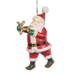 Babbo Natale con Palloncino 10,5cm - Decorazioni Uniche