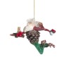 Babbo Pigna B 14cm: Decorazioni Uniche per la Casa