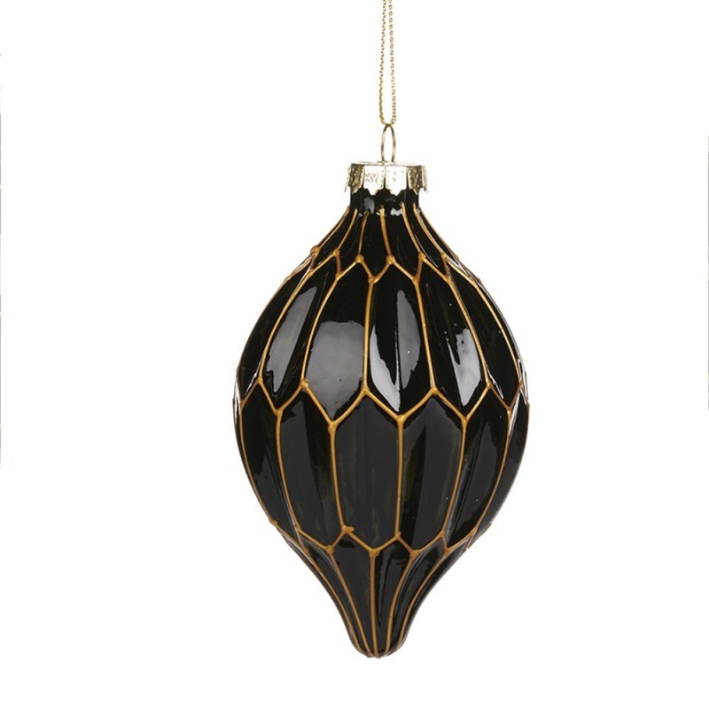Goccia Origami Nera 8cm: Eleganza per la tua casa