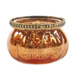 Portacandela Arancio 8,5cm: Design Unico per la Tua Casa