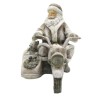 Babbo Natale su Motocicletta  13x13 cm Babbo Natale su Motocicletta  13x13 cm