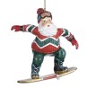 Santa su Snowboard 10CM