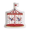 Piatto sagomato 23,5x20 cm Christmas Wonderland