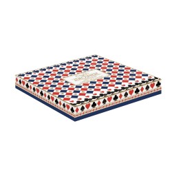 Set 4 ciotoline in porc.Ø 10,5 cm Casinò Royale