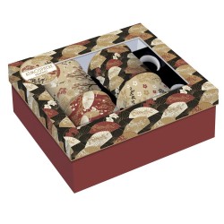 Set 4 Mug KIMONO in Porcellana - Arredo e Idee Regalo