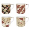 Set 4 Mug KIMONO in Porcellana - Arredo e Idee Regalo