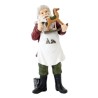 Statuina Babbo Natale con Cavallo a Dondolo - Decorazioni Uniche