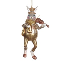 Coniglietto Violinista 16,5cm