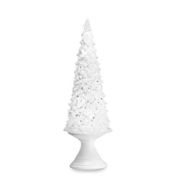 Magic xmas albero bianco cm.28 led