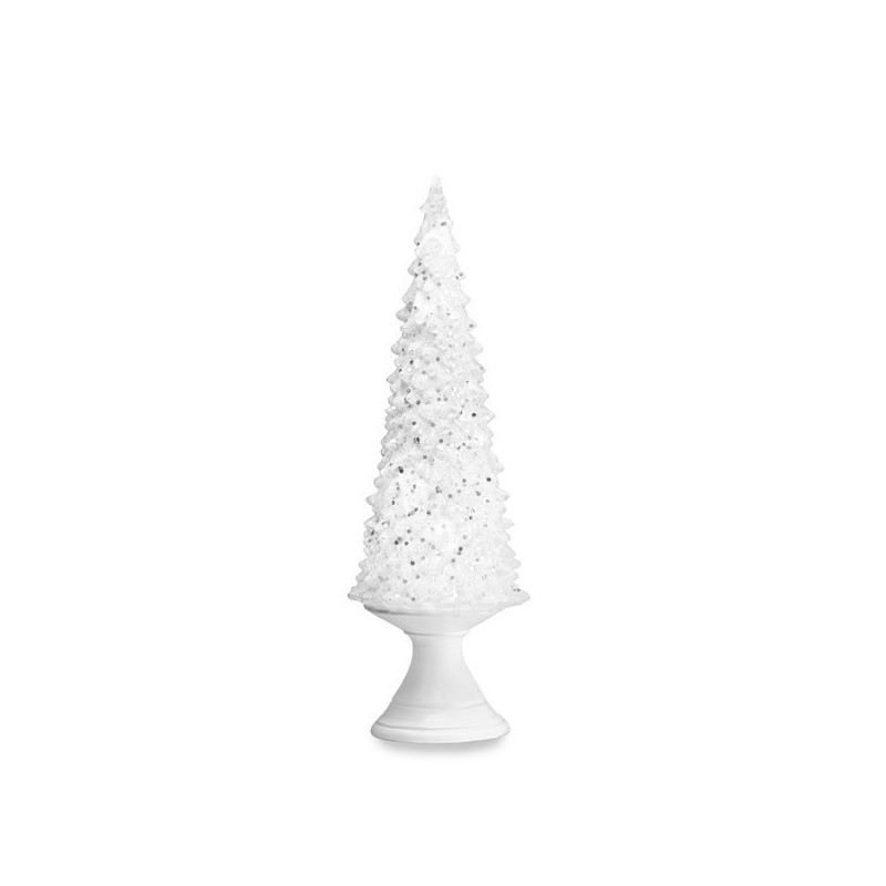 Magic xmas albero bianco cm.28 led