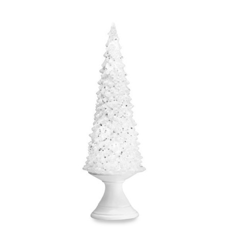 Magic xmas albero bianco cm.28 led