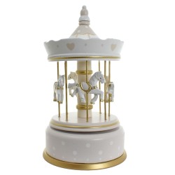 Carillon Carosello Pastel 28cm: Eleganza e Design Unici
