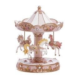 Carillon Carosello Rosa: Eleganza e Design per la Casa