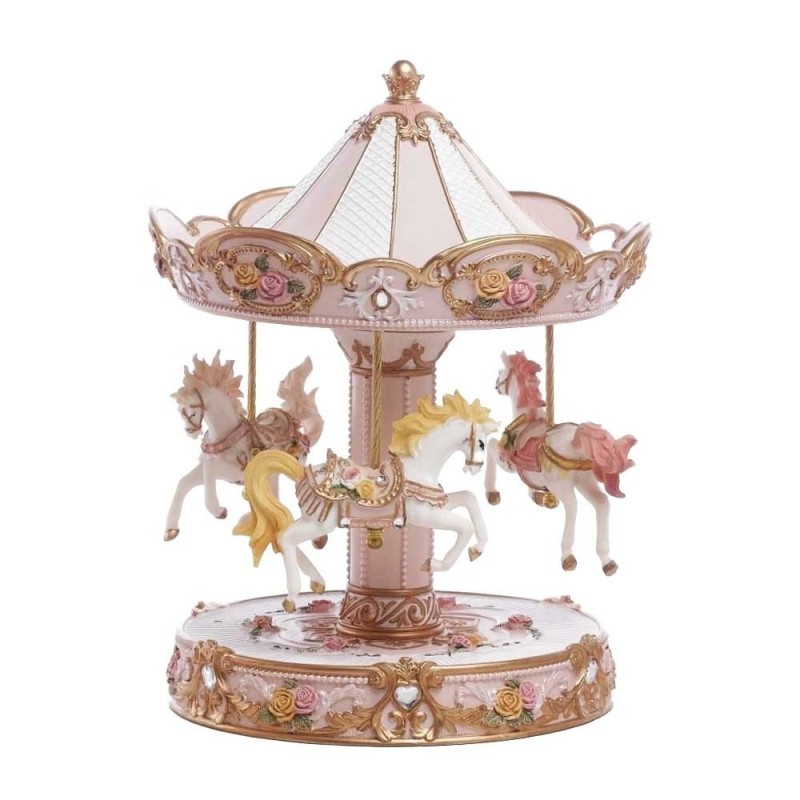 Carillon Carosello Rosa: Eleganza e Design per la Casa