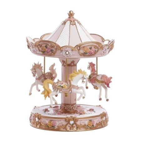 Carillon Carosello Rosa: Eleganza e Design per la Casa