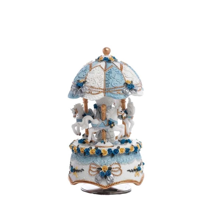 Carillon Carosello Cupola Cielo 15cm - Bomboniere Uniche Carillon Carosello Cupola Cielo 15cm - Bomboniere Uniche
