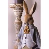 Coniglio con cappello 17x9x46 cm