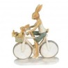 In Bici Con Papà 18x7x22cm In Bici Con Papà 18x7x22cm