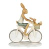 In Bici Con Papà 18x7x22cm In Bici Con Papà 18x7x22cm