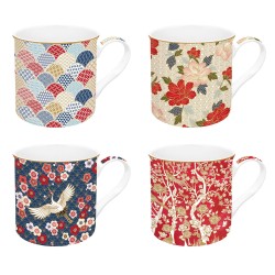 Set 4 mug 300ml Okinawa