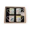 Set 4 Mug 300ml Paradise Sauvage - Arredo Elegante e Regalo