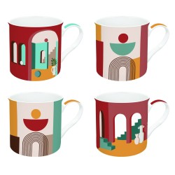 Set 4 mug 300ml in gift box
ILLUSION