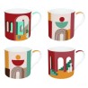 Set 4 mug 300ml in gift box
ILLUSION