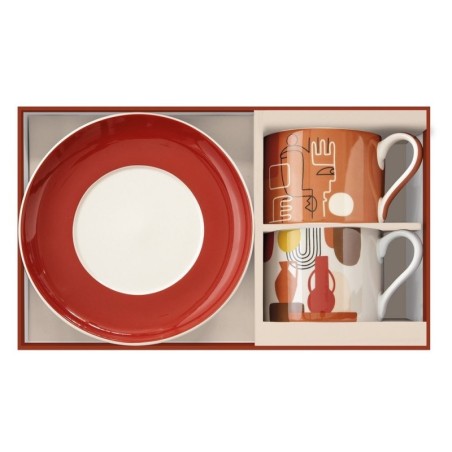Set 2 Tazze Terracotta in Gift Box - Idea Regalo Unica