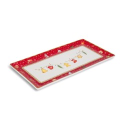 Vassoio 31x17cm Sweet X'mas