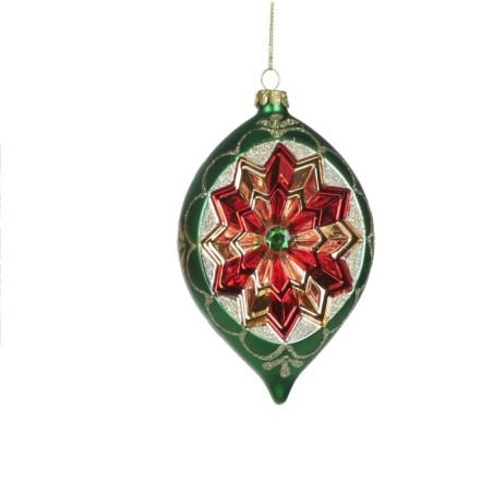 Goccia Caleidoscopica 14cm: Decorazioni Uniche per Casa