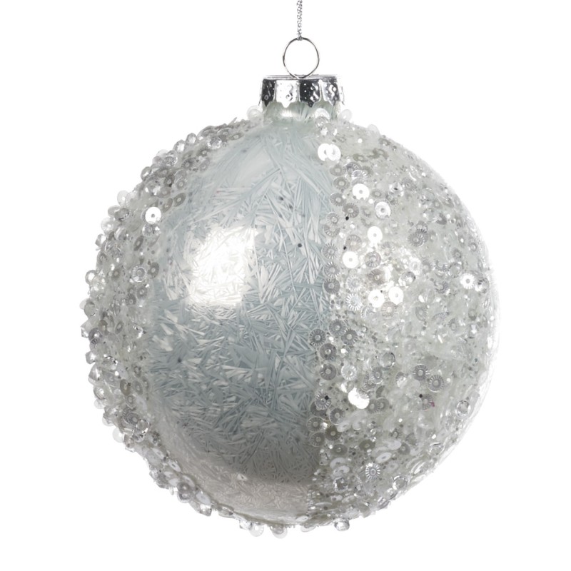 Sfera con Strass Frost 10cm