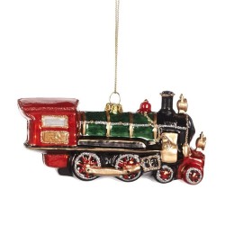 Trenino in Vetro  13cm